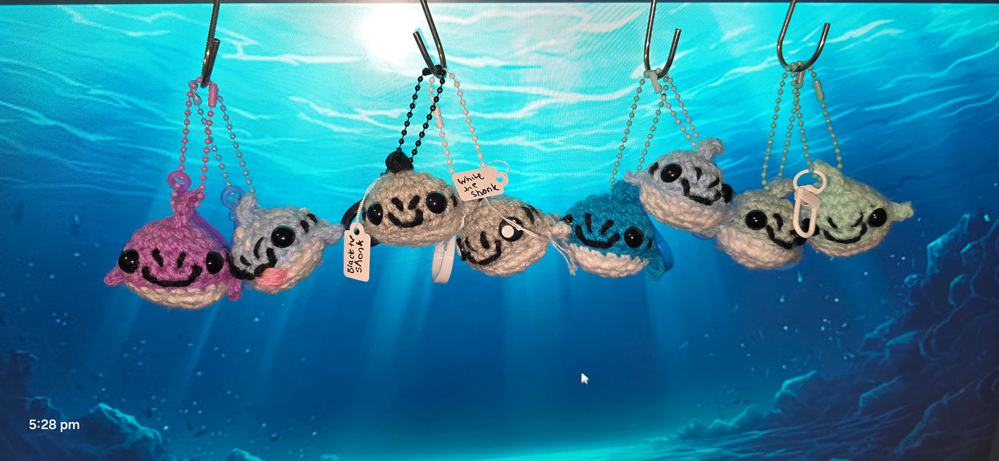 Shark keychain