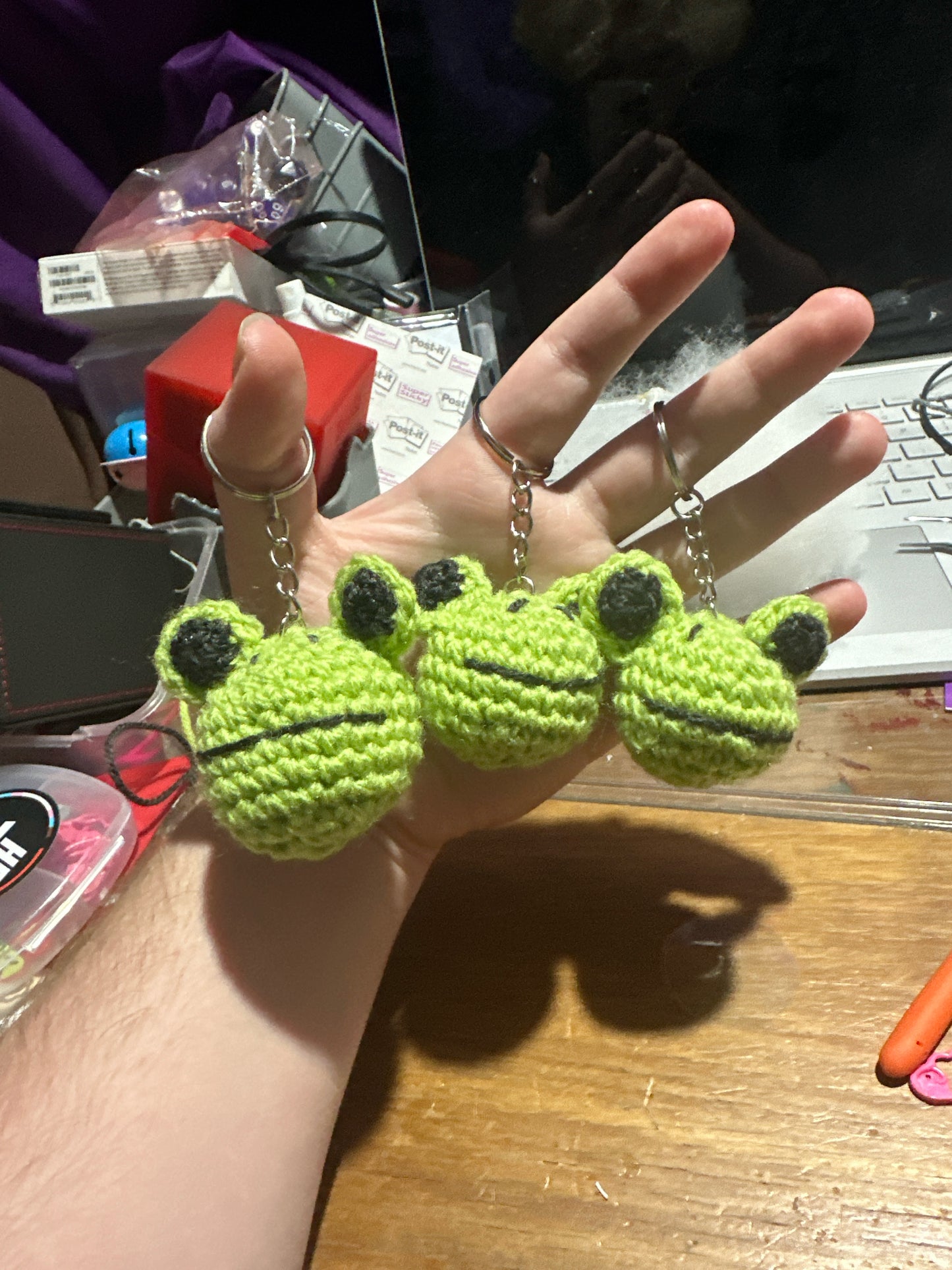 Funky Froggy keychains