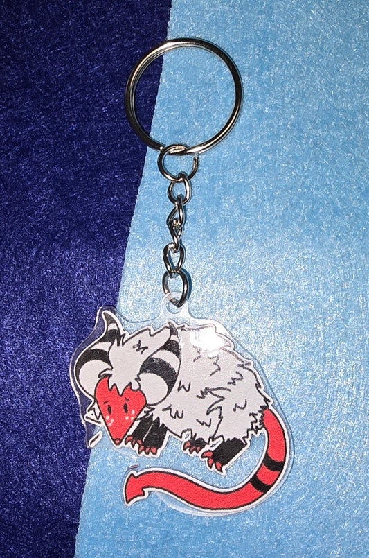 Moxxie Possum Keychain