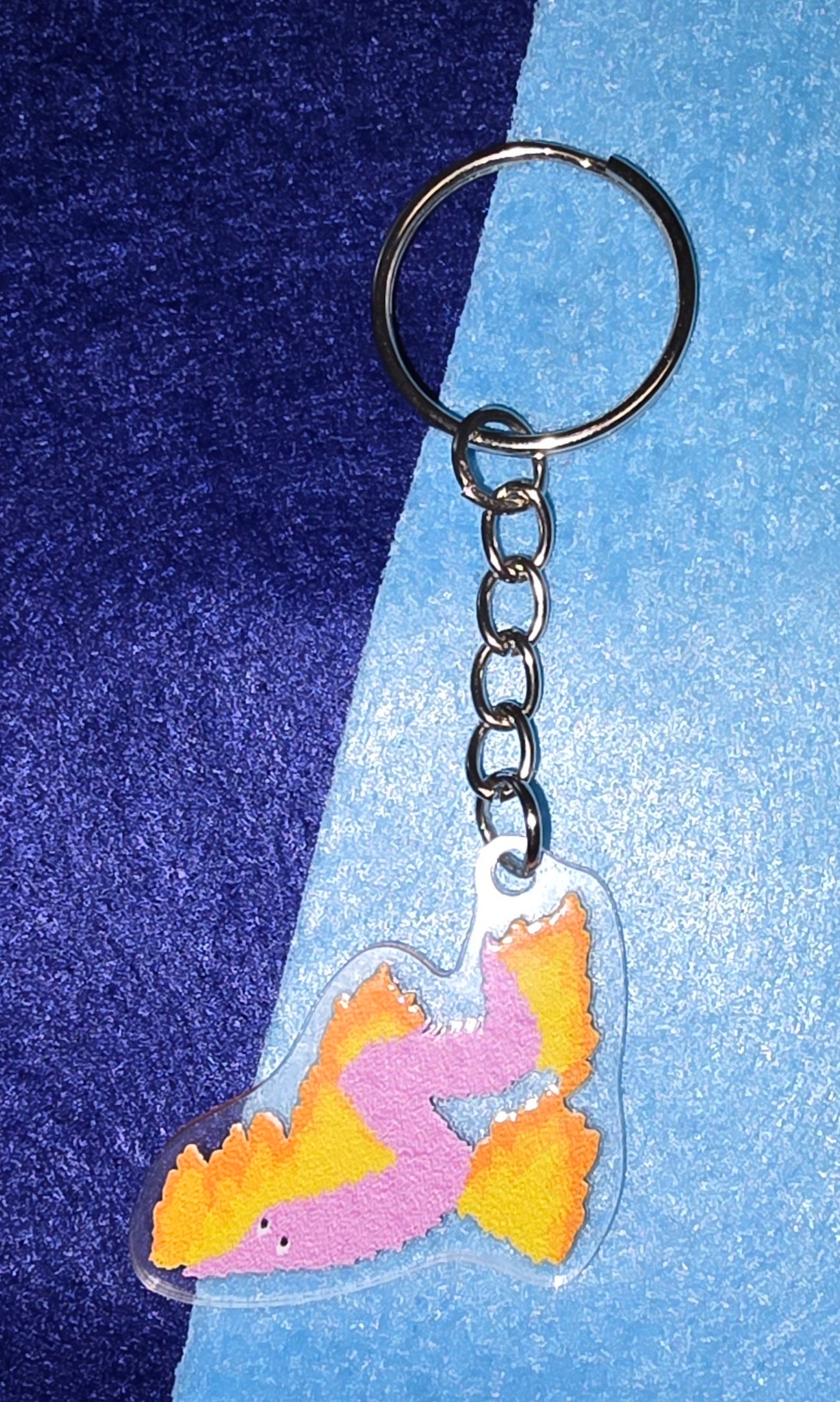 Arson worm Keychain