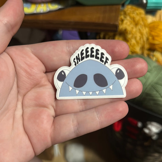 SneEf shark sticker!