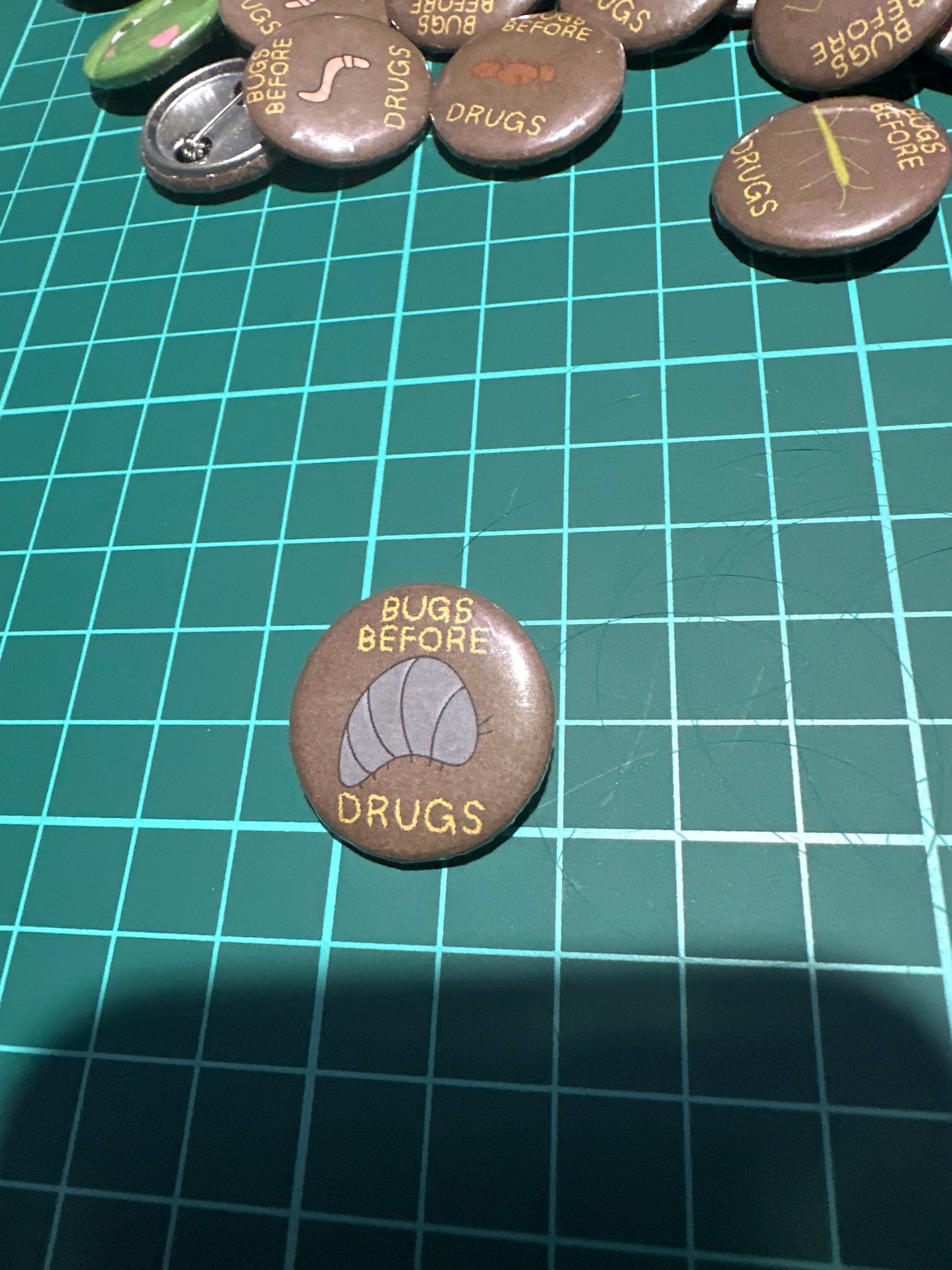 Bugs buttons