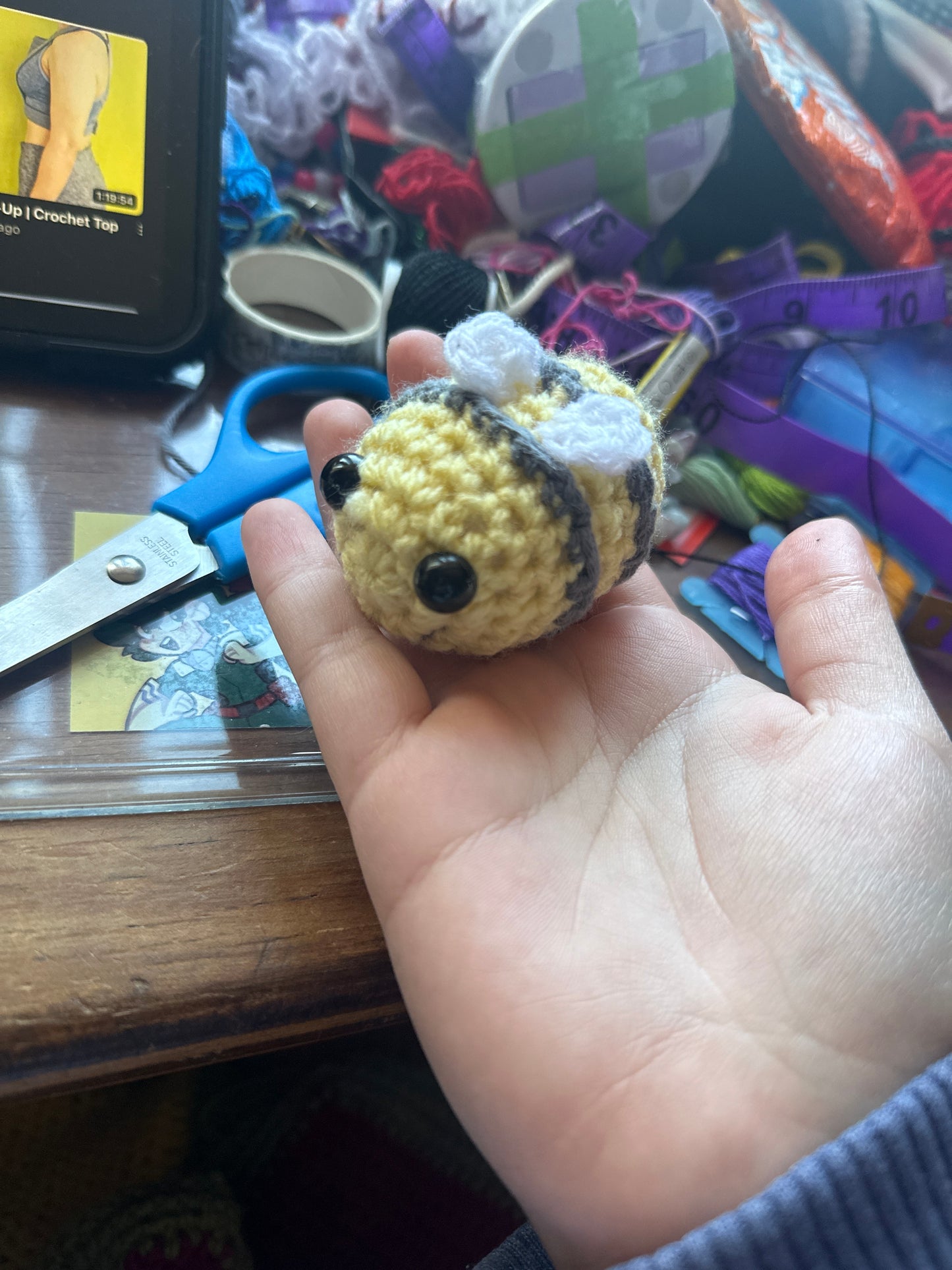 Bee plushie!