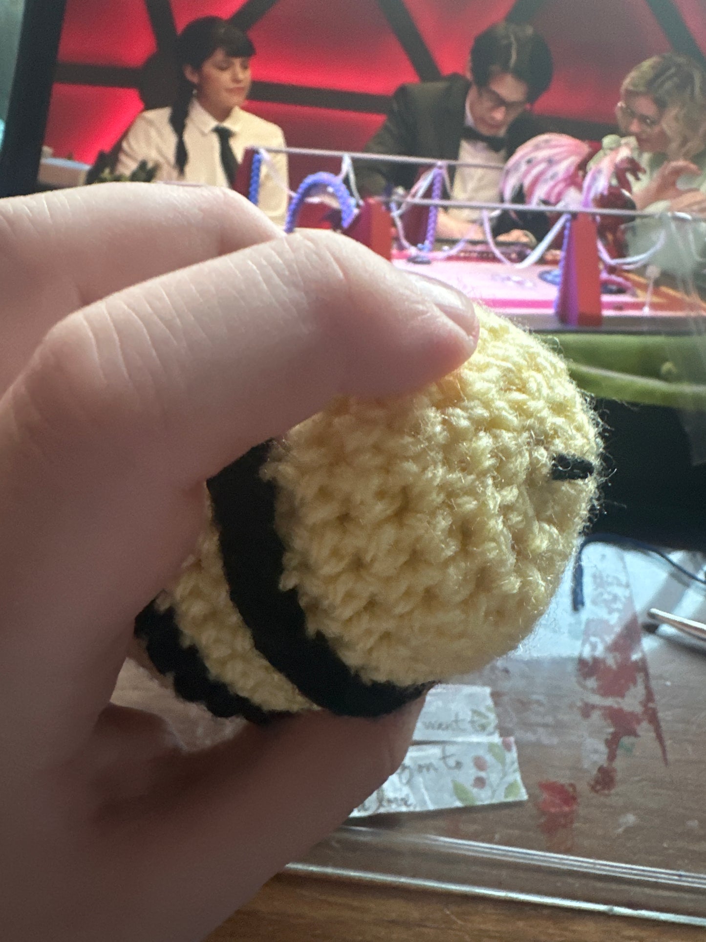 Bee plushie!